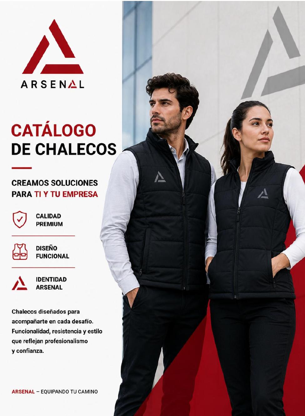 Chalecos y uniformes Arsenal